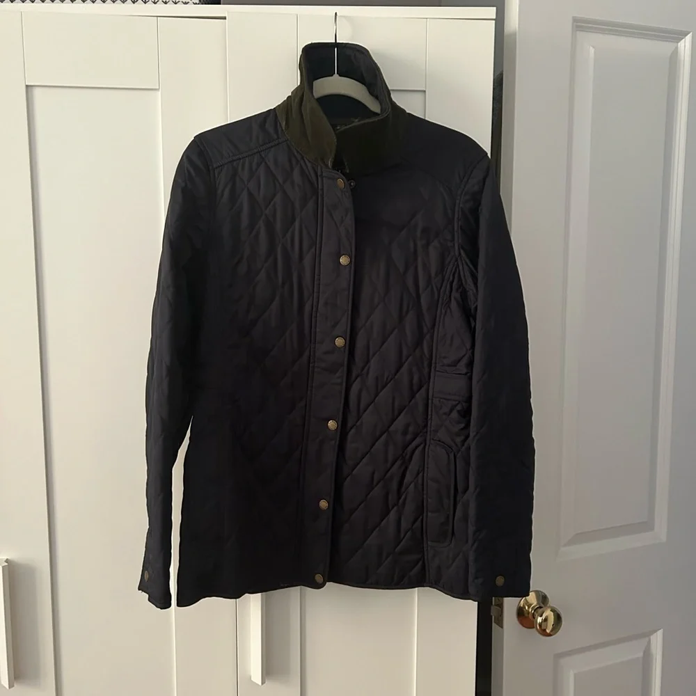 LL Bean Quilted Riding Jacket - Picture 3 of 4